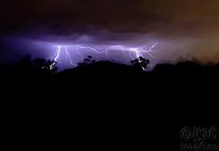 Lightning over Perth - 1